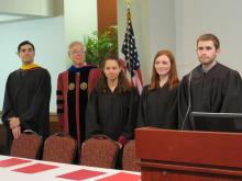 Spring 2018 Induction Ceremony