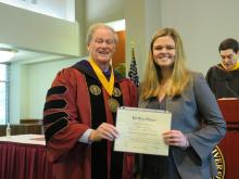 Spring 2018 Induction Ceremony